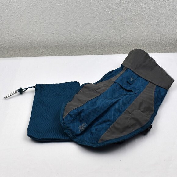 Arcadia Trail Dog Raincoat Size‎ Small Color Teal Gently Used Condition - Picture 1 of 4